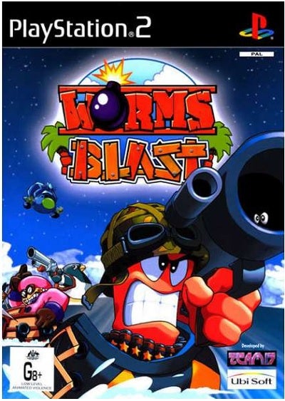 Ubisoft Worms Blast Refurbished PS2 Playstation 2 Game